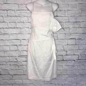 White Max & Cleo Strapless Dress